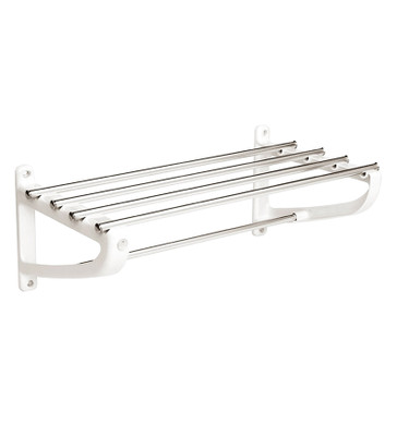 Disha 161 White Towel Holder(Aluminium)