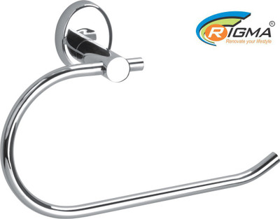 Rigma Ovel Silver Towel Holder(Stainless Steel)