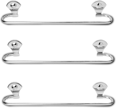 

Handy 24 inch Long Towel Rod pack of 3 24 inch 1 Bar Towel Rod(Stainless Steel)