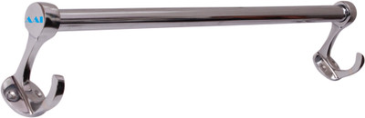 

AAI Royal Hook Stainless Steel 24 inch 1 Bar Towel Rod(Stainless Steel Pack of 1)