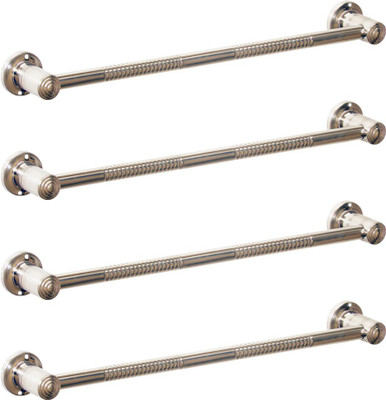 5% OFF on Doyours 4 Pieces 24 inch 1 Bar Towel Rod(Stainless Steel Pack of 4)