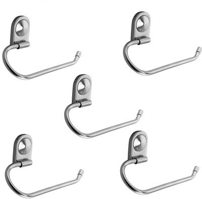 

Klaxon Armano Napkin Ring 9.44 inch 1 Bar Towel Rod(Stainless Steel Pack of 5)