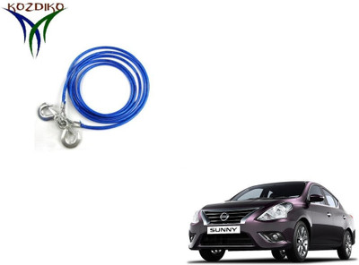

Kozdiko Heavy Duty 7000 kgs 12 MM 4Mtr Tow Rope for Nissan Sunny 4 m Towing Cable(Steel, 7000 kg Pull Capacity)