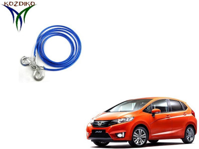 

Kozdiko Heavy Duty 7000 kgs 12 MM 4Mtr Tow Rope for Honda New Jazz 4 m Towing Cable(Steel, 7000 kg Pull Capacity)