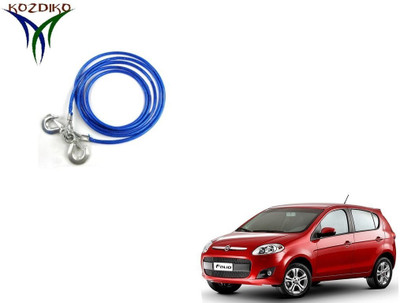 

Kozdiko Heavy Duty 7000 kgs 12 MM 4Mtr Tow Rope for Fiat Palio 4 m Towing Cable(Steel, 7000 kg Pull Capacity)
