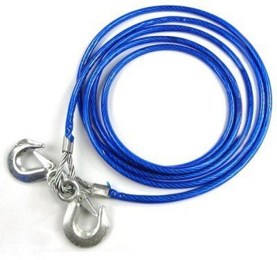 

Kozdiko Heavy Duty 7000Kgs 12MM 4Mtrs Tow Rope for Toyota Land Cruiser 4 m Towing Cable(Steel, 7000 kg Pull Capacity)