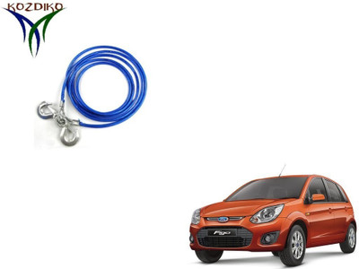 

Kozdiko Heavy Duty 7000 kgs 12MM 4Mtrs for Ford Figo 4 m Towing Cable(Steel, 7000 kg Pull Capacity)