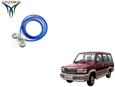 

Kozdiko Heavy Duty 7000 kgs 12 MM 4Mtr Tow Rope for Toyota Qualis 4 m Towing Cable(Steel, 7000 kg Pull Capacity)