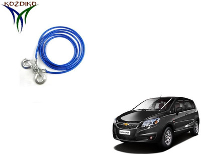 

Kozdiko Heavy Duty 7000 kgs 12 MM 4Mtr Tow Rope for Chevrolet Sail Uva 4 m Towing Cable(Steel, 7000 kg Pull Capacity)