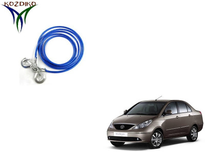 

Kozdiko Heavy Duty 7000 Kgs 12MM 4Mtrs for Tata Indigo 4 m Towing Cable(Steel, 7000 kg Pull Capacity)