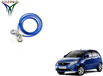 

Kozdiko Heavy Duty 7000 Kgs 12MM 4Mtrs Tow Rope for Tata Indica Vista 4 m Towing Cable(Steel, 7000 kg Pull Capacity)