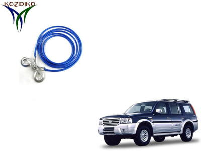 

Kozdiko Heavy Duty 7000Kgs 12MM 4Mtrs for Ford Endeavour 4 m Towing Cable(Steel, 7000 kg Pull Capacity)