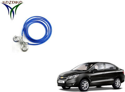 

Kozdiko Heavy Duty 7000 kgs 12 MM 4Mtr Tow Rope for Chevrolet Sail 4 m Towing Cable(Steel, 7000 kg Pull Capacity)