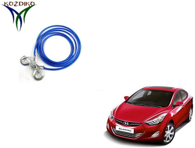 

Kozdiko Heavy Duty 7000 kgs 12MM 4Mtrs for Hyundai Elantra 4 m Towing Cable(Steel, 7000 kg Pull Capacity)