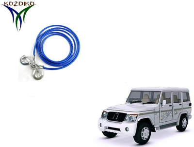 

Kozdiko Heavy Duty 7000 Kgs 12MM 4Mtrs for Mahindra Bolero XL 4 m Towing Cable(Steel, 7000 kg Pull Capacity)