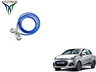 

Kozdiko Heavy Duty 7000 kgs 12 MM 4Mtr Tow Rope for Hyundai Xcent 4 m Towing Cable(Steel, 7000 kg Pull Capacity)