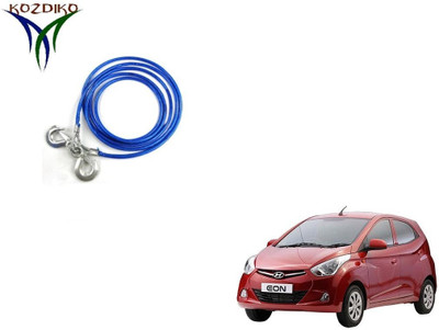

Kozdiko Heavy Duty 7000 Kgs 12MM 4Mtrs for Hyundai Eon 4 m Towing Cable(Steel, 7000 kg Pull Capacity)
