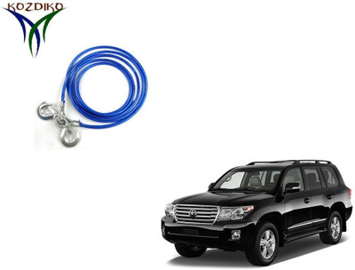 

Kozdiko Heavy Duty 7000 Kgs 12MM 4Mtrs for Toyota Land Cruiser 4 m Towing Cable(Steel, 7000 kg Pull Capacity)