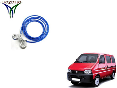 Kozdiko Heavy Duty 7000Kgs 12MM 4Mtrs for Maruti Eeco 4 m Towing Cable(Steel, 7000 kg Pull Capacity)