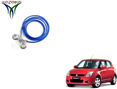 

Kozdiko Heavy Duty 7000 kgs 12 MM 4Mtr Tow Rope for Maruti Old Swift 4 m Towing Cable(Steel, 7000 kg Pull Capacity)