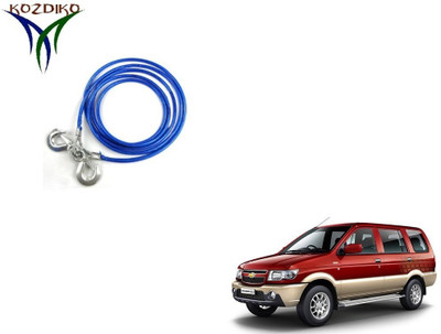 

Kozdiko Heavy Duty 7000 kgs 12 MM 4Mtr Tow Rope for Chevrolet Tavera 4 m Towing Cable(Steel, 7000 kg Pull Capacity)