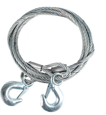 

AdroitZ Premium Full Steel Tow Rope for Renault Pulse 4 m Towing Cable(Iron, 2000 kg Pull Capacity)