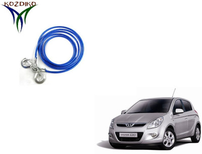 

Kozdiko Heavy Duty 7000 Kgs 12MM 4Mtrs for Hyundai i20 Old 4 m Towing Cable(Steel, 7000 kg Pull Capacity)
