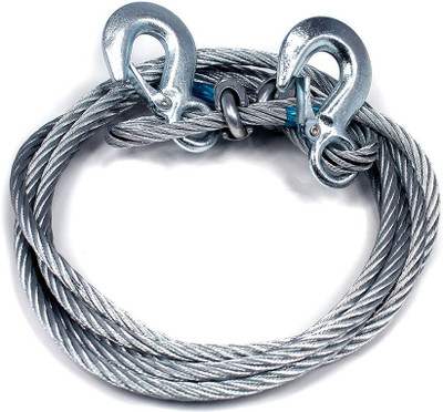 

Auto Pearl Car Auto Full Steel Tow Rope 2000kgs 6mm Heavy Duty 4Mtr For - Mahindra Bolero 4 m Towing Cable(Steel, 2000 kg Pull Capacity)
