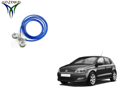 

Kozdiko Heavy Duty 7000 kgs 12 MM 4Mtr Tow Rope for Volkswagen Polo 4 m Towing Cable(Steel, 7000 kg Pull Capacity)