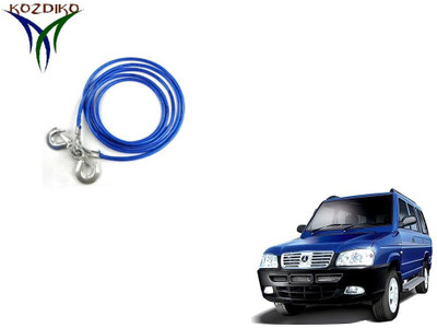 

Kozdiko Heavy Duty 7000 kgs 12 MM 4Mtr Tow Rope for Mahindra Rhino 4 m Towing Cable(Steel, 7000 kg Pull Capacity)