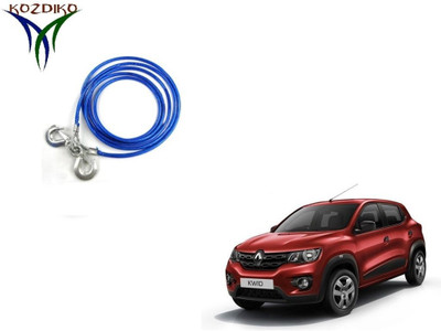 

Kozdiko Heavy Duty 7000Kgs 12MM 4Mtrs Tow Rope for Renualt Kwid 4 m Towing Cable(Steel, 7000 kg Pull Capacity)
