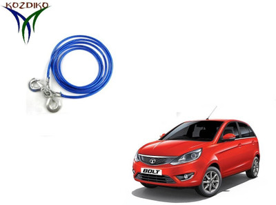

Kozdiko Heavy Duty 7000 Kgs 12MM 4Mtrs for Tata Bolt 4 m Towing Cable(Steel, 7000 kg Pull Capacity)