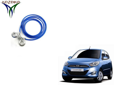 

Kozdiko Heavy Duty 7000 Kgs 12MM 4mtrs for Hyundai i10 4 m Towing Cable(Steel, 7000 kg Pull Capacity)