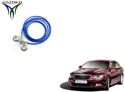 

Kozdiko Heavy Duty 7000 kgs 12 MM 4Mtr Tow Rope for Skoda Superb 4 m Towing Cable(Steel, 7000 kg Pull Capacity)