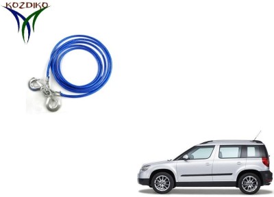 

Kozdiko Heavy Duty 7000 kgs 12 MM 4Mtr Tow Rope for Skoda Yeti 4 m Towing Cable(Steel, 7000 kg Pull Capacity)