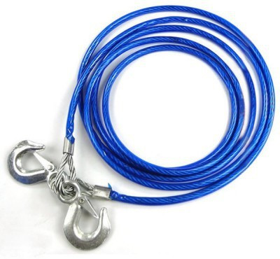 

Kozdiko 6 Ton 4mtrs Heavy Steel 4m 4 m Towing Cable(Steel, 6000 kg Pull Capacity)