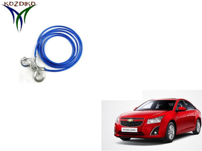

Kozdiko Heavy Duty 7000Kgs 12MM 4Mtrs for Chevrolet Cruze 4 m Towing Cable(Steel, 7000 kg Pull Capacity)