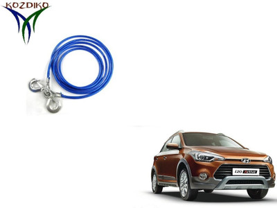 

Kozdiko Heavy Duty 7000Kgs 12MM 4Mtrs for Hyundai i20 Active 4 m Towing Cable(Steel, 7000 kg Pull Capacity)