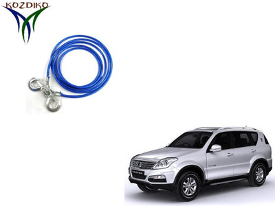 

Kozdiko Heavy Duty 7000 kgs 12 MM 4Mtr Tow Rope for Mahindra Rexton 4 m Towing Cable(Steel, 7000 kg Pull Capacity)
