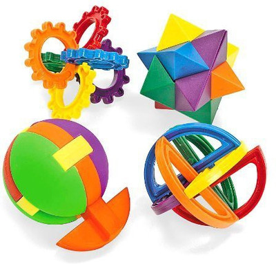 

Fun Express Plastic Puzzle Balls(4 Pieces)