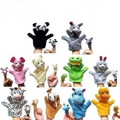 kuhu creations animal finger puppet