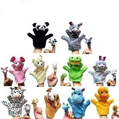 28 OFF on Kuhu Creations Couple Hand Puppets Pack of 20 on