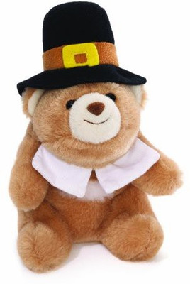 

Gund Lil' Snuffles Pilgrim Bear 5" - 8 inch(Brown)