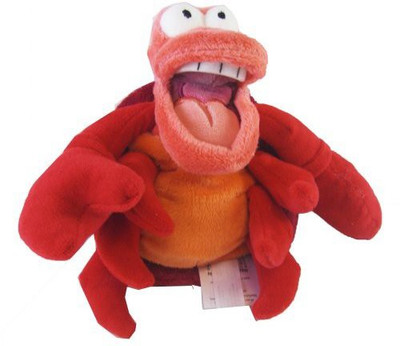 

Disney Exclusive Little Mermaid Mini Bean Bag Plush Sebastian(Red)