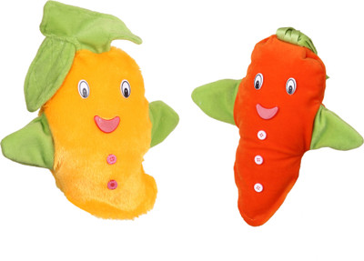 

Deals India Mango and Carrot (Set of 2) Hand Puppets(Pack of 2)