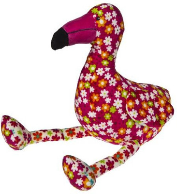 

Mary Meyer Print Pizzazz Plush Blossoms Flamingo 12"(Red)