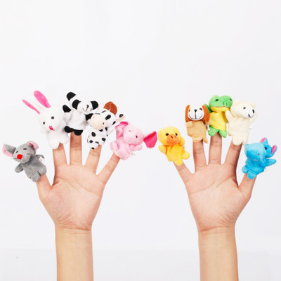 Awals Animal Finger Puppet Finger Puppets(Pack of 10)