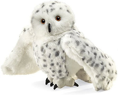 

Folkmanis Snowy Owl Hand Puppet - 33 cm(White)