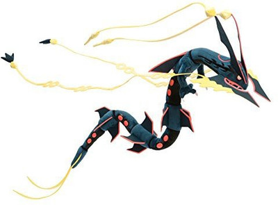 

Pokemon Center Japan 32" Black Shiny Mega Rayquaza Plush - 6 inch(Blue)