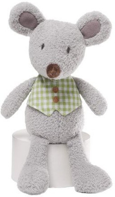 

Gund Mini Meadow Mossly Gray Mouse Plush(Grey)